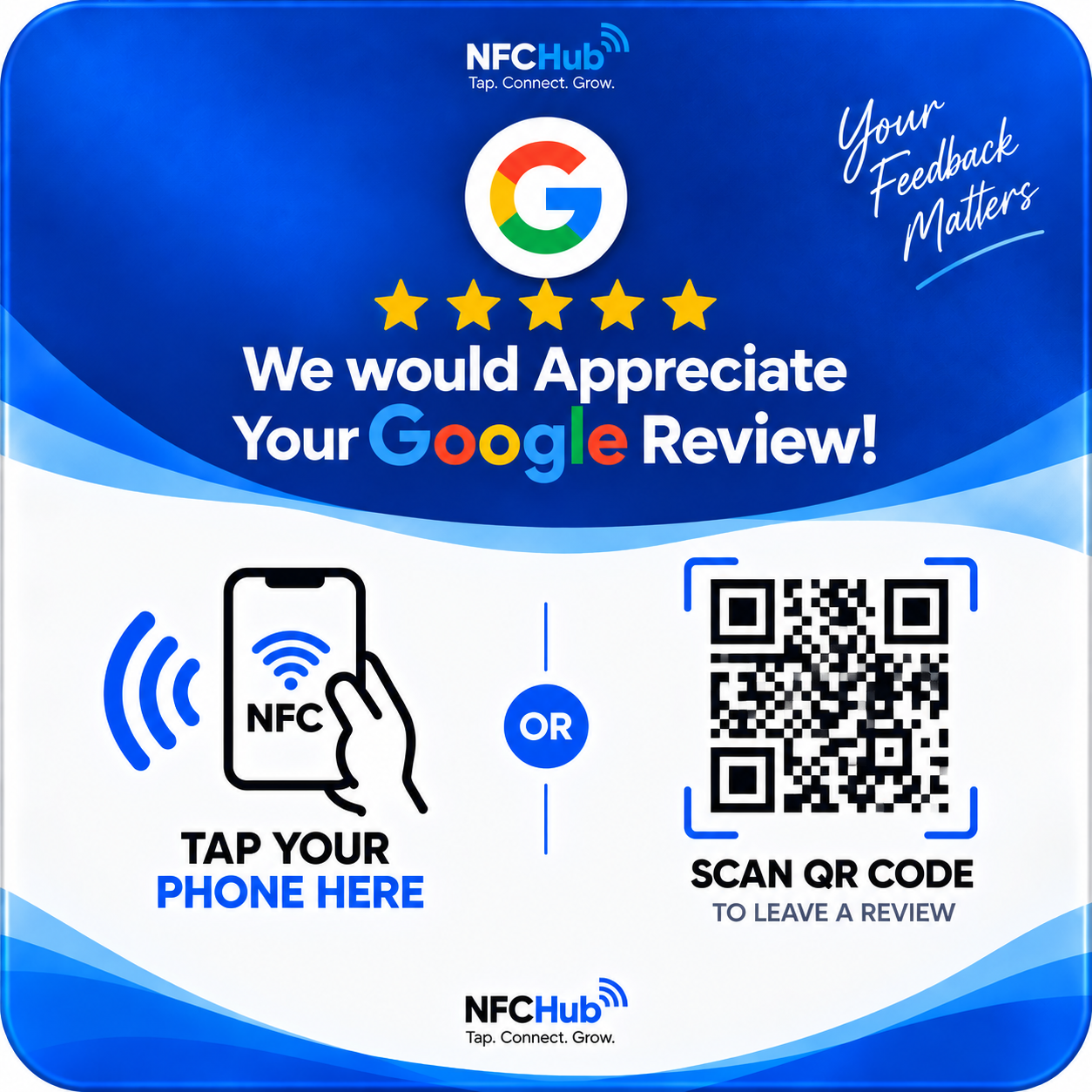 Google Review NFC Card